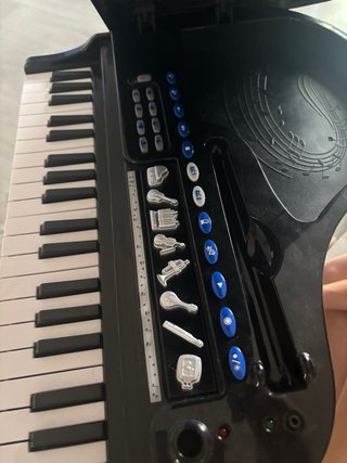Piano Infantil con Taburete y Micrófono