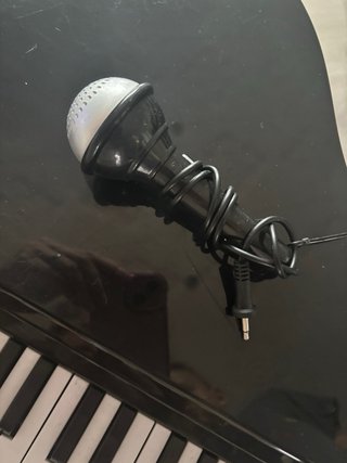 Piano Infantil con Taburete y Micrófono