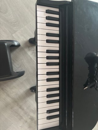 Piano Infantil con Taburete y Micrófono