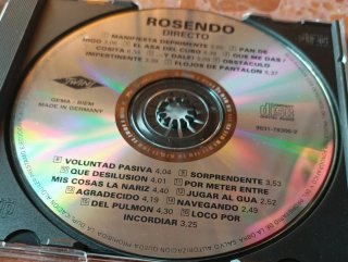 ROSENDO - Directo. Cd