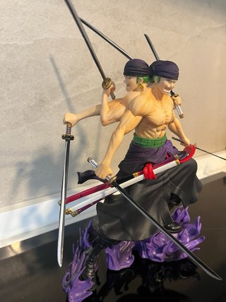 Statua Zoro One Piece 3 spade