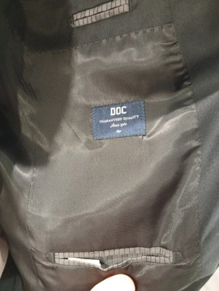 Traje de hombre negro
