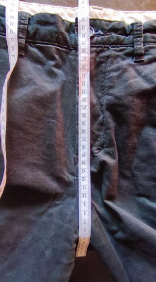 Pantalón Chino Negro Pull&Bear Talla 38
