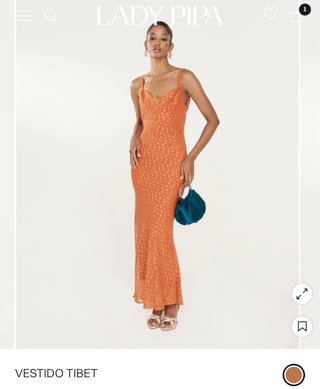 Vestido Lady Pipa Naranja