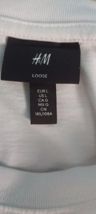 Camiseta NYC H&M Talla L