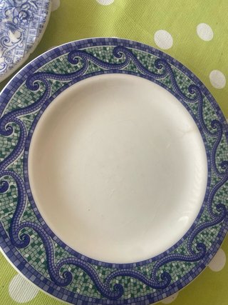 Lote 9 Platos Porcelana Ironst
