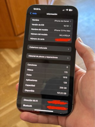 iPhone 13 Pro Max 256GB nero (Grafite)