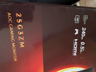 Monitor Gaming AOC 25G3ZM/BK