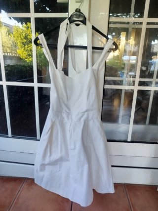 Vestido blanco talla L