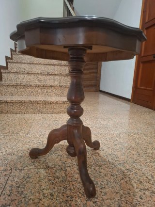 Tavolino vintage intarsiato