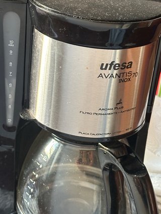 Cafetera Ufesa Avantis 70 Inox