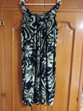 Bata de verano estampada