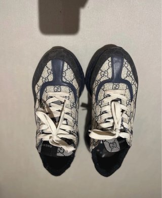 Zapatillas Gucci Rhyton Beige/Azul