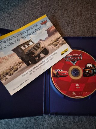 DVD Cars Disney Pixar Castellano