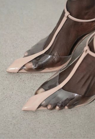 Zapatos Vinilo Zara T.38 Nuevos