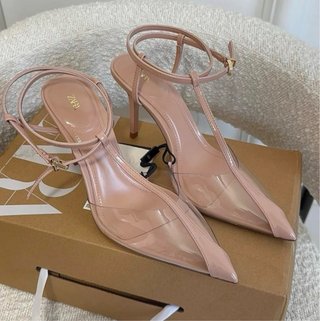 Zapatos Vinilo Zara T.38 Nuevos