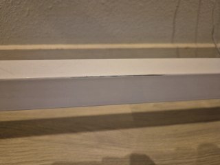 Estructura patas mesa alta/barra metal blanca