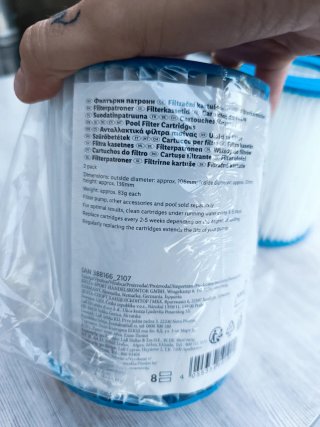 Filtros Piscina Crivit 2 Unidades