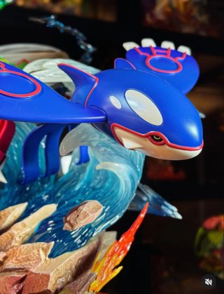 Figura Pokémon Groudon Kyogre Rayquaza