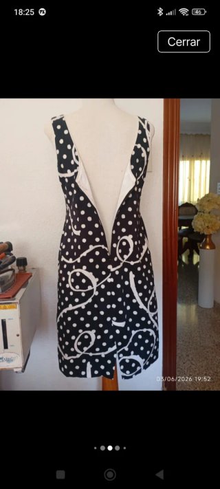 Vestido de verano lunares