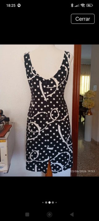 Vestido de verano lunares