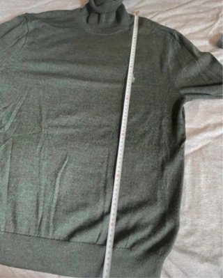 Jersey Polo Ralph Lauren cuello alto verde Talla M