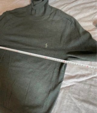 Jersey Polo Ralph Lauren cuello alto verde Talla M