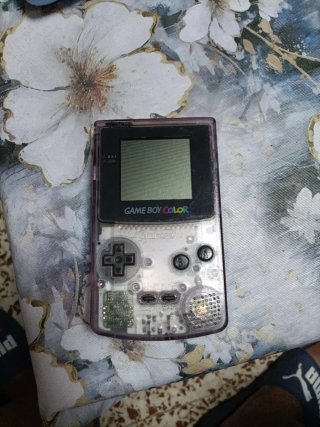 Game Boy Color Viola Trasparente + Pokémon