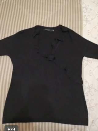 Camiseta o sueter Cortefiel manga larga, talla L