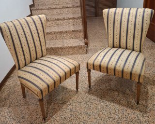 Coppia Poltroncine Vintage Anni 50/60