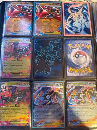 Colección Cartas Pokémon Varias