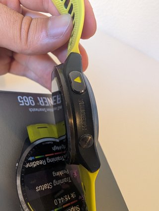 Garmin Forerunner 965 Negro/Amarillo