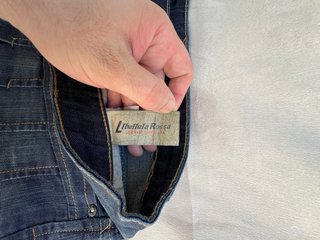 Libellula Rossa Gonna Jeans Plissettata Nuova