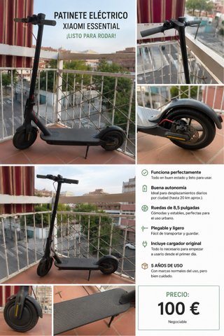 Patinete Eléctrico Xiaomi Essential