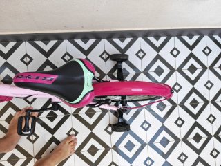 Bicicleta infantil B-PRO 16 rosa
