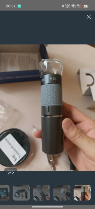 Microscopio Digital 4K WiFi UHD