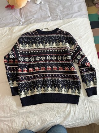Jersey Navideño Estampado Invierno