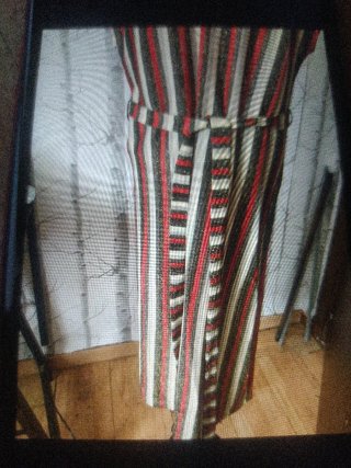 Vestido largo Lurex Multicolor