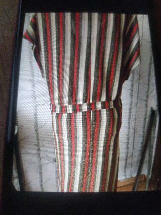 Vestido largo Lurex Multicolor