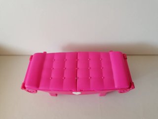 Bañera de juguete rosa