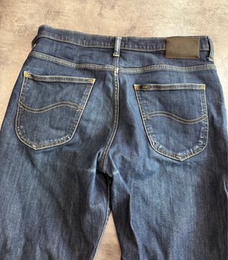Pantalones Lee Rectos Talla 44 Azul