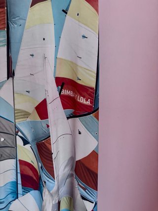Vestido Bimba y Lola Midi M Turquesa Estampado