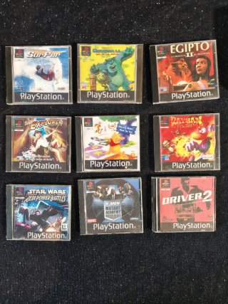 Lote de 50 Videojuegos PlayStation 1
