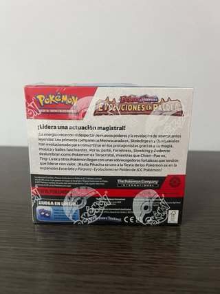 Caja Pokémon Evoluciones en Paldea - 36 Sobres
