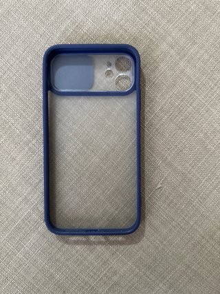 Funda iPhone 11 Azul con Tapa Cámara