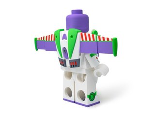 Muñeco Buzz Lightyear tipo Lego 40cm