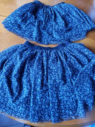 Lote 2 Faldas Niña 3 Pommes Estampadas
