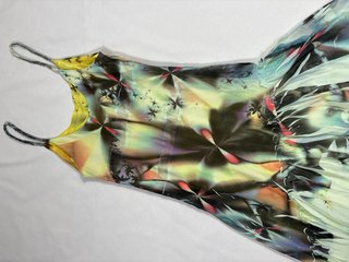 Vestido Hada Verde Volantes