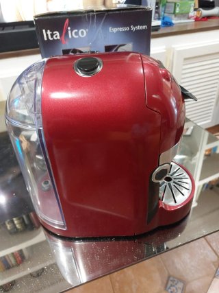 Cafetera Itálico Roja