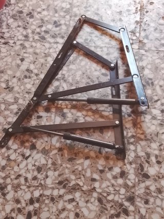 Mecanismo elevación cama con amortiguador